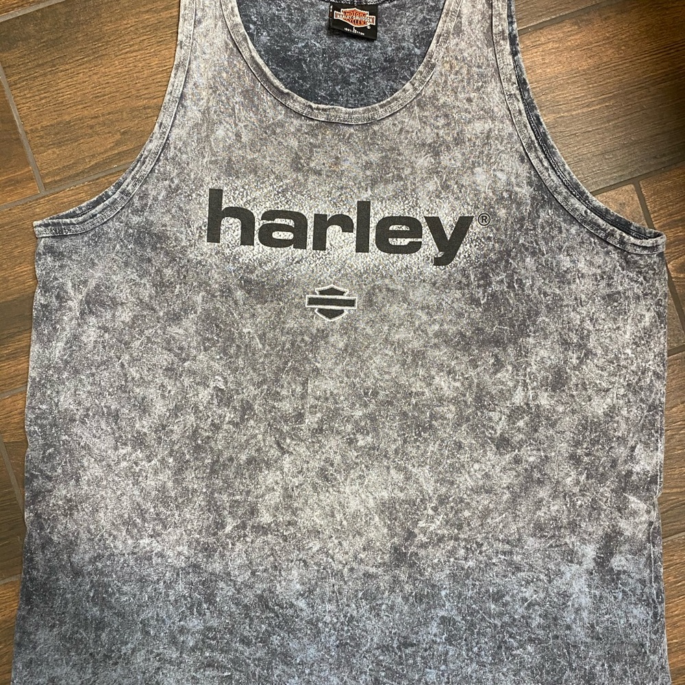 Vintage Harley Davidson tank